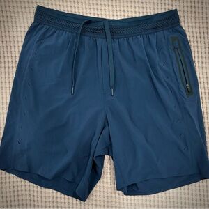 Ten thousand shorts. Session. Navy. Lined. Small